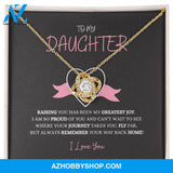 Daughter - My Greatest Joy - Love Knot Necklace