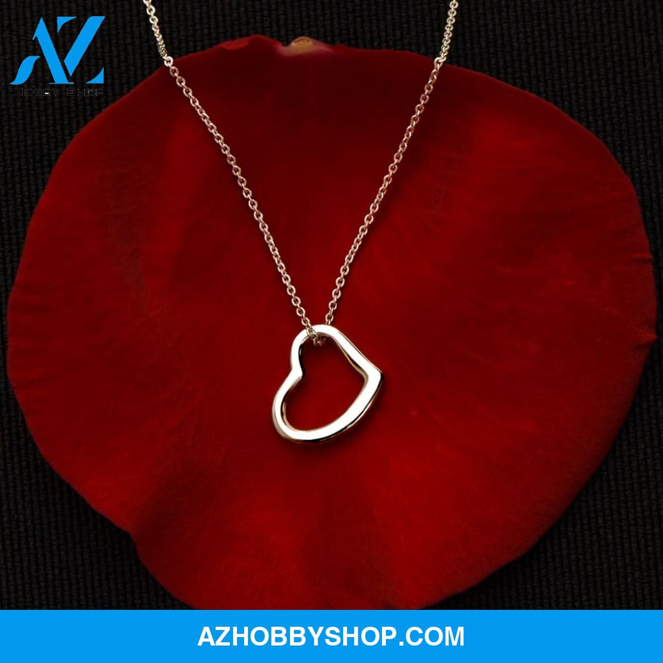 Daughter - My Heart - Delicate Heart Necklace