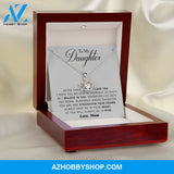 Daughter - My Heart Forever - Crown Necklace