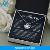 Daughter - My Promise - Love Knot Necklace