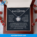 Daughter - My Promise - Love Knot Necklace
