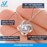 Daughter - My Promise - Love Knot Necklace