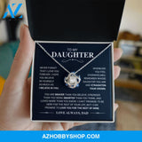 Daughter - My Promise - Love Knot Necklace