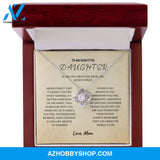 Daughter - Never Forget - Love Knot Necklace