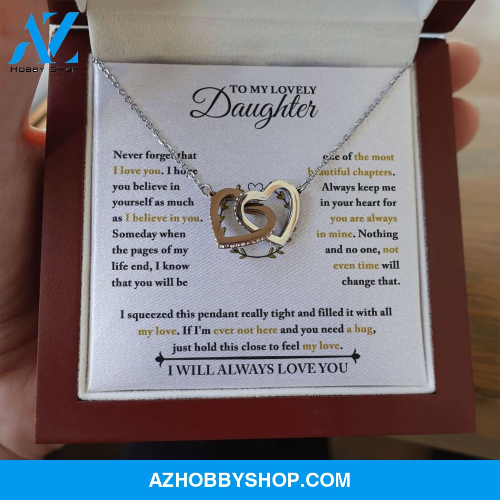 Daughter - Pages - Interlocking Hearts Necklace