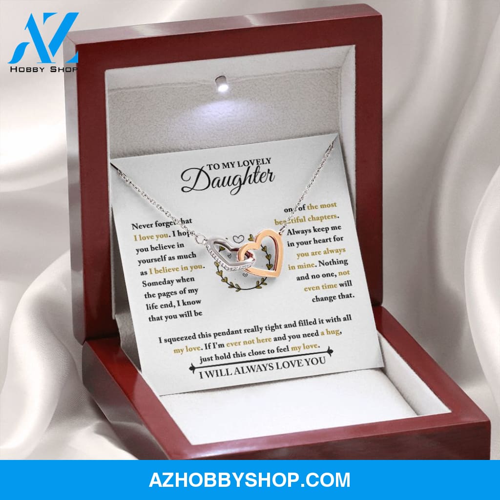Daughter - Pages - Interlocking Hearts Necklace