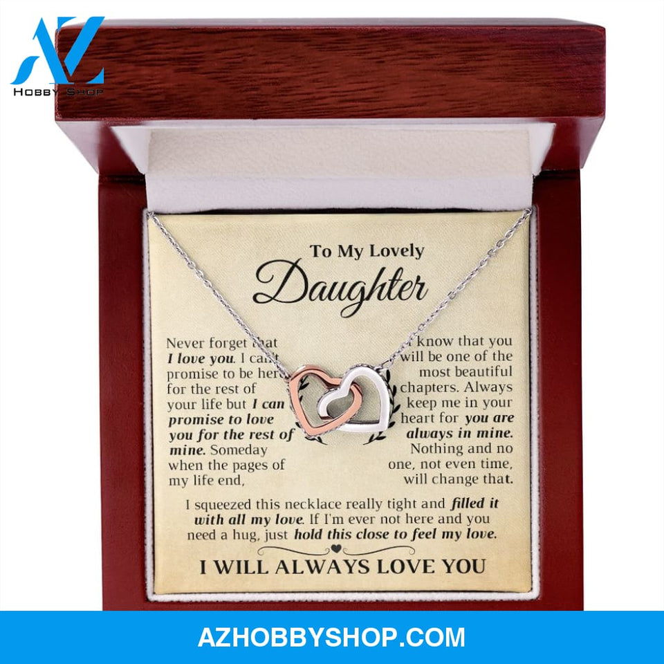 Daughter - Pages of my Life - Interlocking Hearts