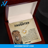 Daughter - Proud Father Love Knot Necklace