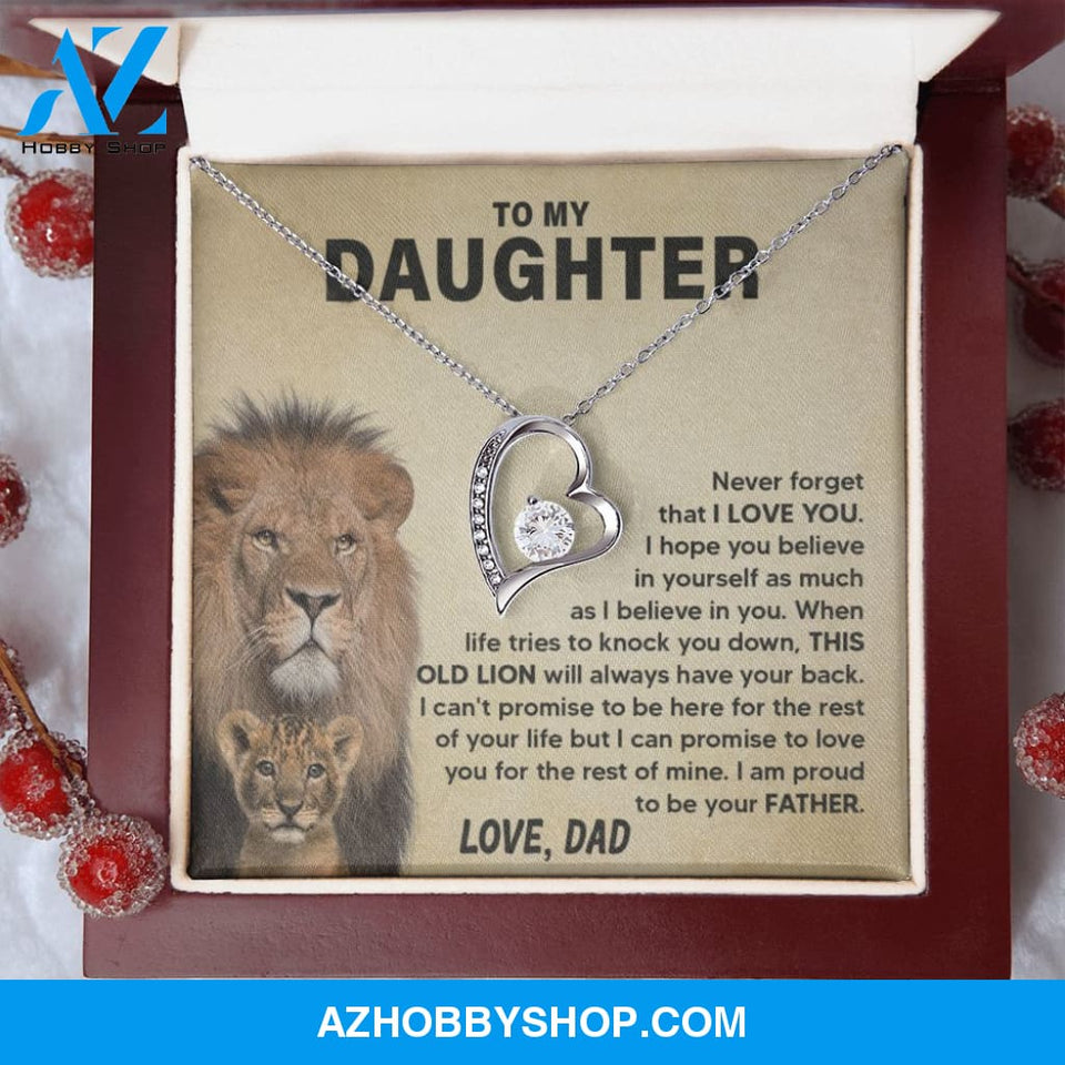 Daughter - Proud of You - Forever Love Necklace