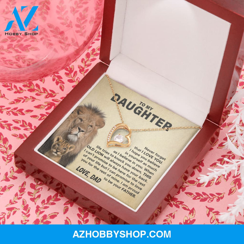 Daughter - Proud of You - Forever Love Necklace