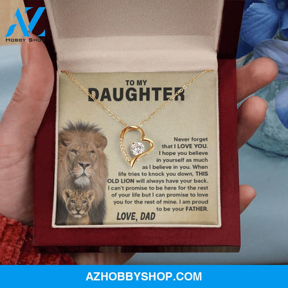 Daughter - Proud of You - Forever Love Necklace
