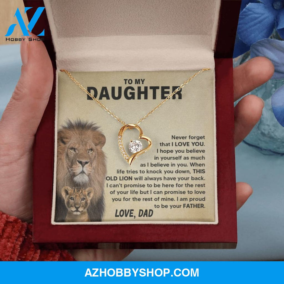 Daughter - Proud of You - Forever Love Necklace