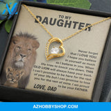 Daughter - Proud of You - Forever Love Necklace