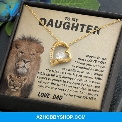 Daughter - Proud of You - Forever Love Necklace