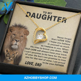 Daughter - Proud of You - Forever Love Necklace