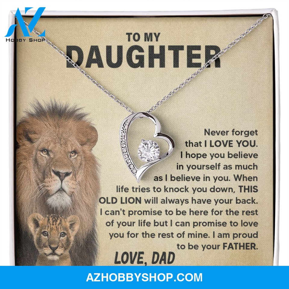 Daughter - Proud of You - Forever Love Necklace