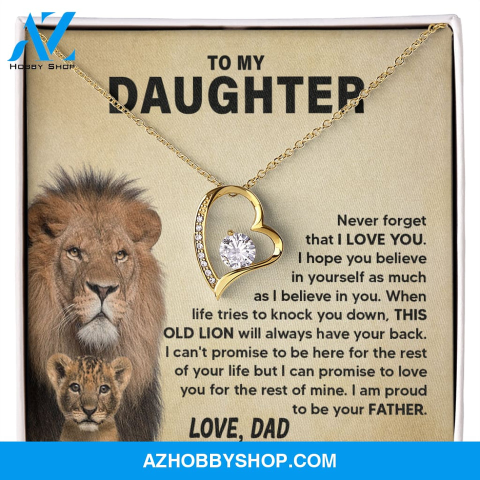 Daughter - Proud of You - Forever Love Necklace