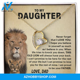 Daughter - Proud of You - Forever Love Necklace