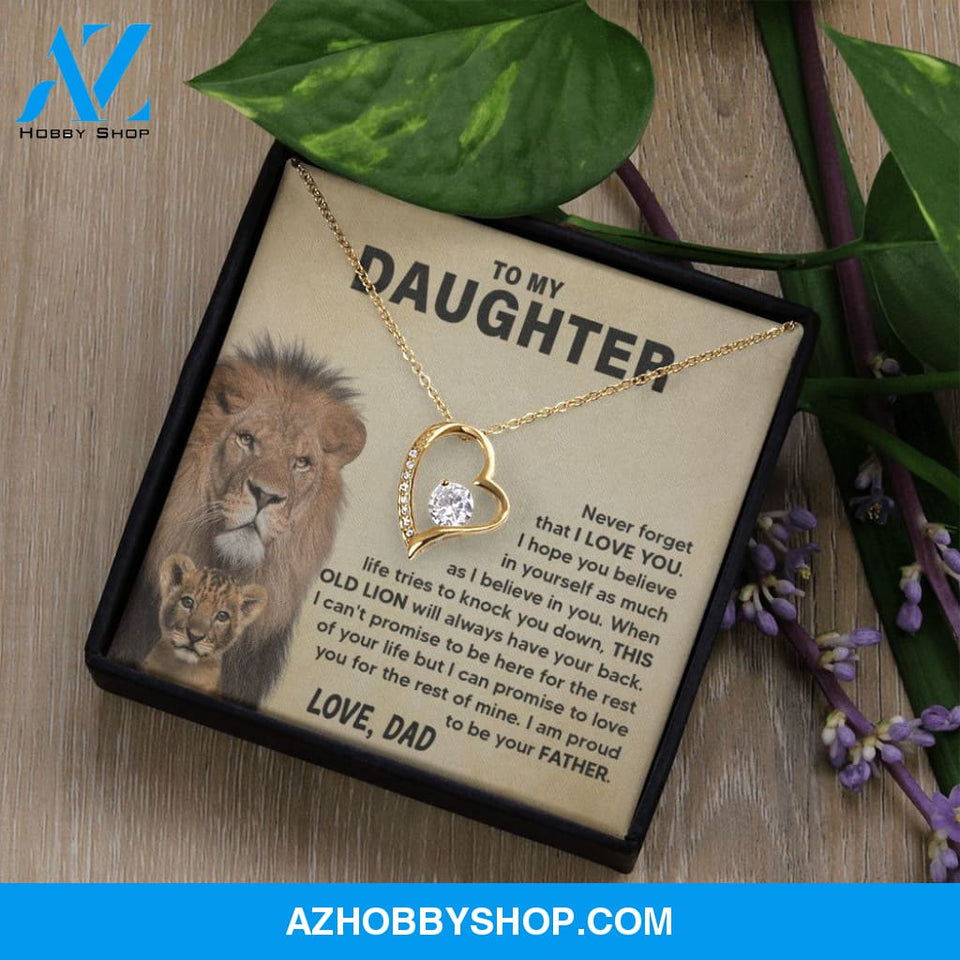 Daughter - Proud of You - Forever Love Necklace