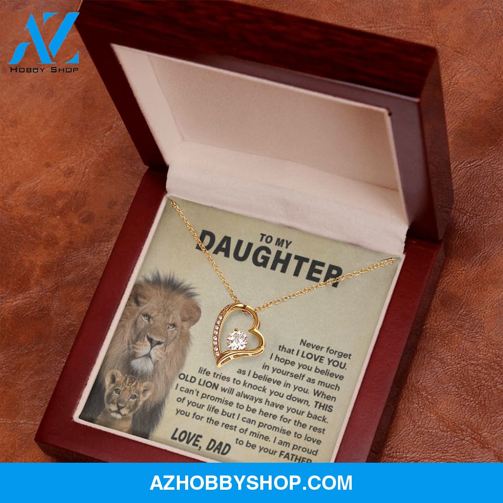 Daughter - Proud of You - Forever Love Necklace