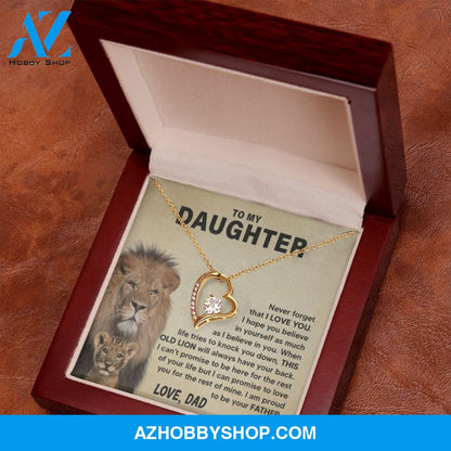 Daughter - Proud of You - Forever Love Necklace