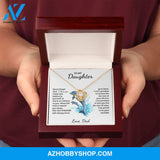 Daughter - Proud of you - Love Knot Necklace