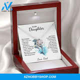 Daughter - Proud of you - Love Knot Necklace