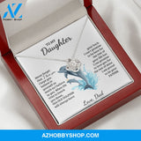 Daughter - Proud of you - Love Knot Necklace