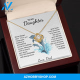 Daughter - Proud of you - Love Knot Necklace