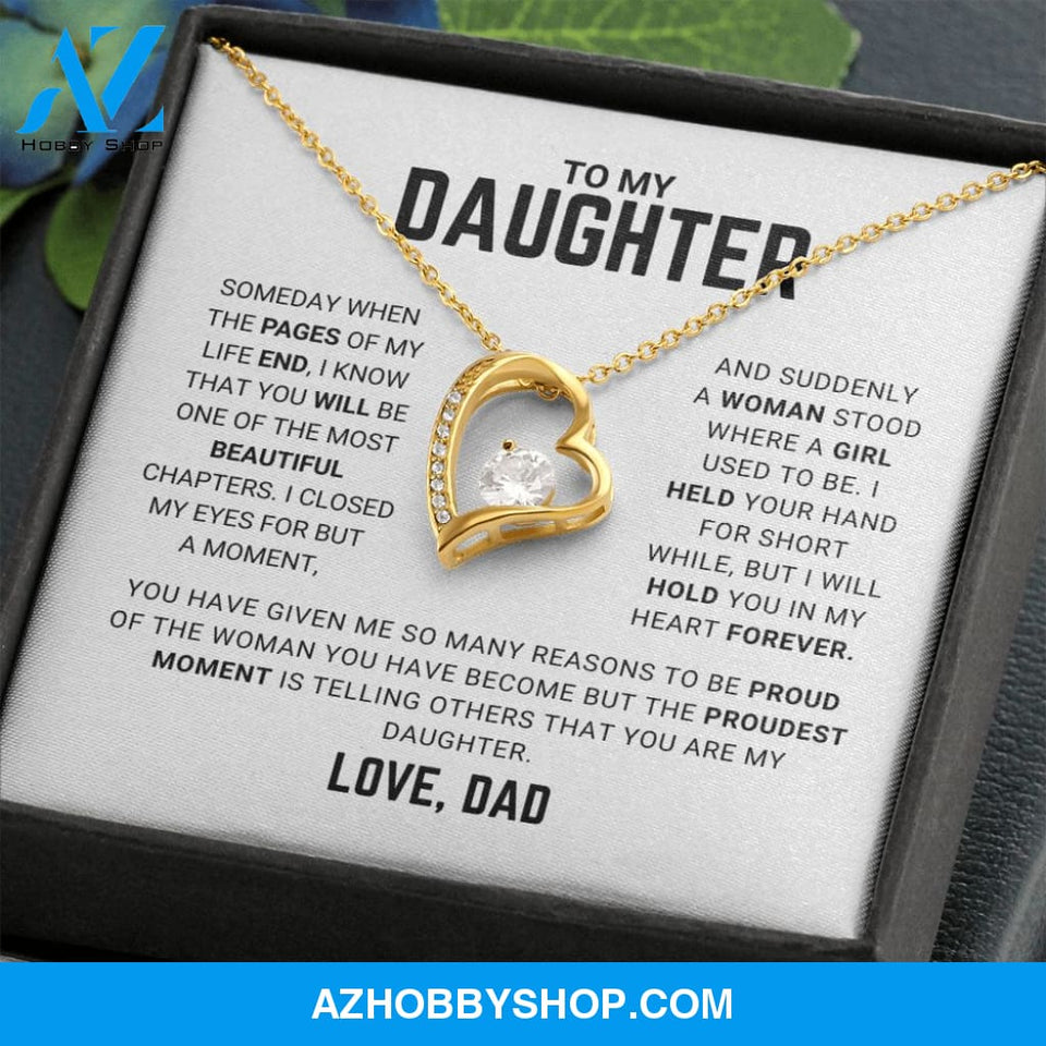 Daughter - Proudest Moment - Forever Love Necklace