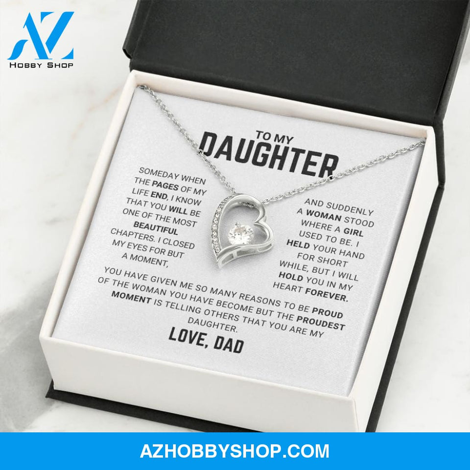 Daughter - Proudest Moment - Forever Love Necklace