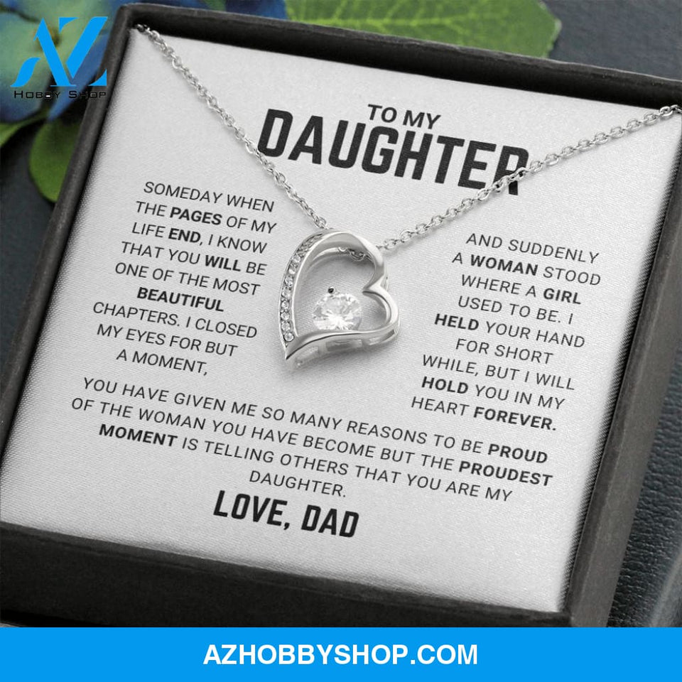 Daughter - Proudest Moment - Forever Love Necklace