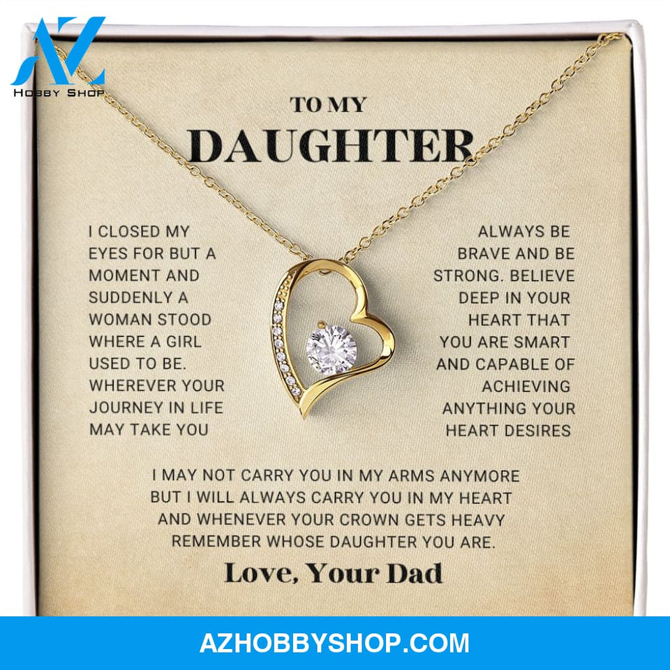 Daughter - Remember - Forever Love Necklace