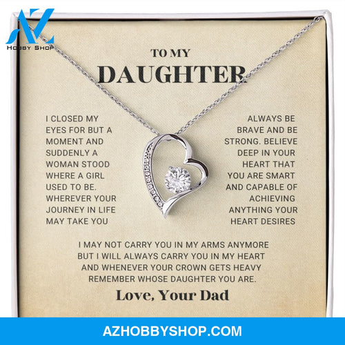 Daughter - Remember - Forever Love Necklace