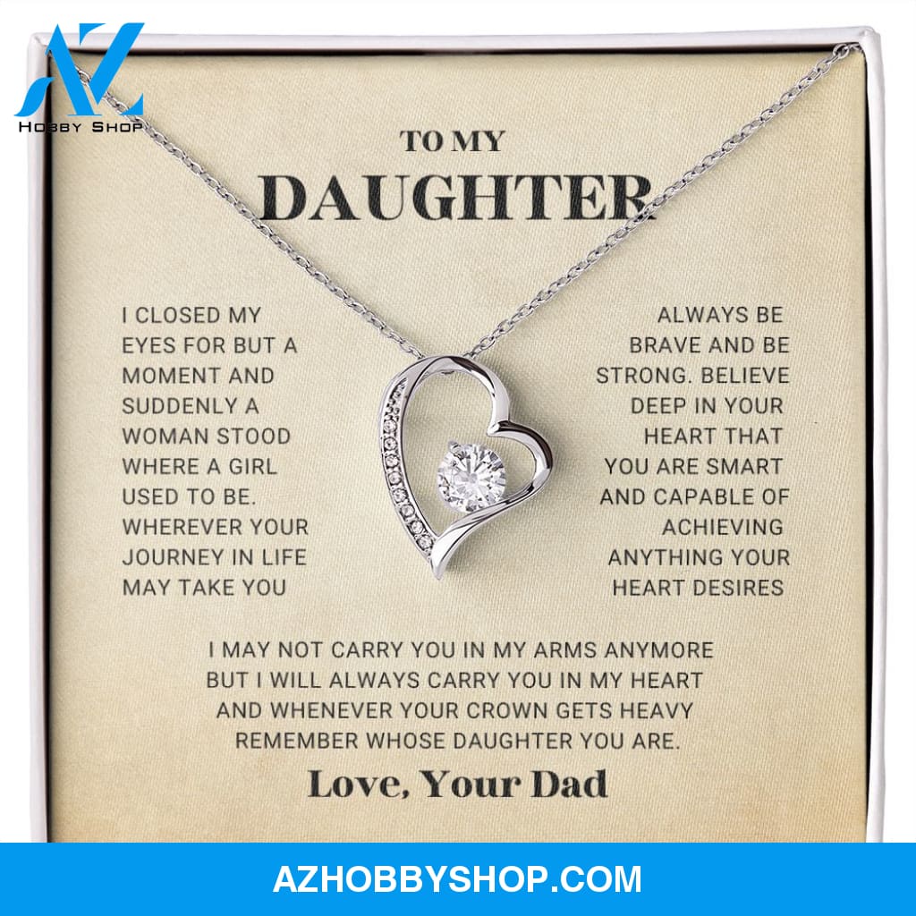Daughter - Remember - Forever Love Necklace