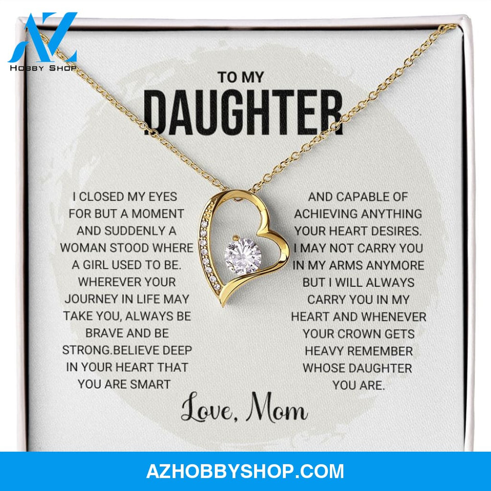 Daughter - Remember - Forever Love Necklace