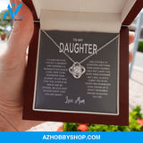 Daughter - Remember - Love Knot Necklace