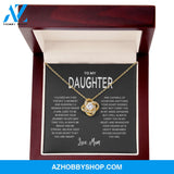 Daughter - Remember - Love Knot Necklace