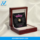 Daughter - Remember - Love Knot Necklace
