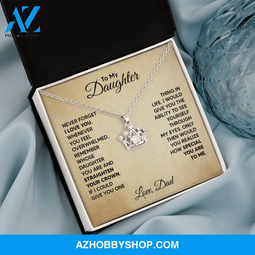 Daughter - Special In Life - Crown Necklace