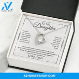 Daughter - The Proudest Moment - Forever Love Necklace