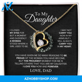 Daughter - The Proudest Moment - Forever Love Necklace