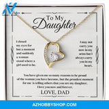 Daughter - The Proudest Moment - Forever Love Necklace