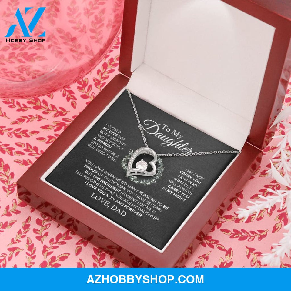 Daughter - The Proudest Moment - Forever Love Necklace