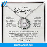Daughter - The Proudest Moment - Forever Love Necklace