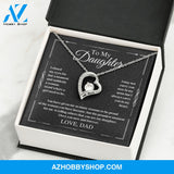 Daughter - The Proudest Moment - Forever Love Necklace