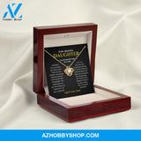 Daughter - The Proudest Moment - Love Knot Necklace