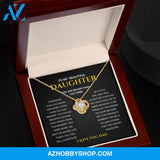 Daughter - The Proudest Moment - Love Knot Necklace