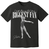 I'll Always Be Your Biggest Fan - Washed Tee Retro Bootleg Shirt For Gymnast A2110