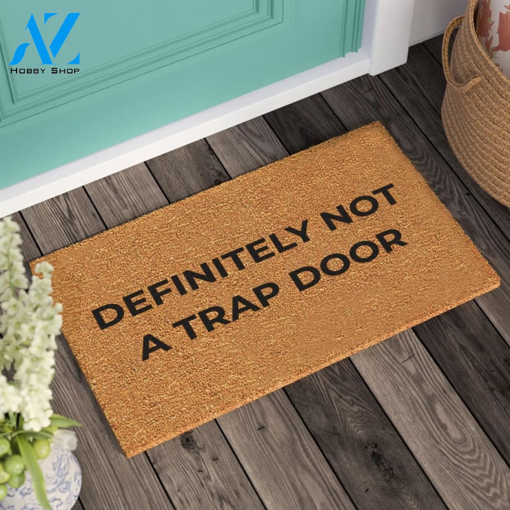 Definitely Not Doormat New Home Gift Housewarming Gift Welcome Door Mat Personalized Gift Wedding Gift Front